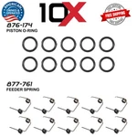 10 X Aftermarket Feeder Spring 877761 & Piston O-ring 876174 For Hitachi NV45AB2. Fixed Price $21.00.