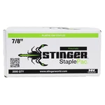 Stinger 136044 Cap Staple, 7/16 Crown, 7/8 Leg, 18 Gauge, Carbon Steel. Fixed Price $78.26.