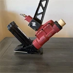Norge Model Pneumatic Flooring Stapler Air Nailer Tool Red/black. Fixed Price $35.00.