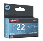 Arrow Fastener P22 5/16-INCH 8MM Plier Staples, 5,050-PACK. Fixed Price $11.25.