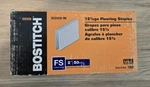 Bostitch Flooring Staples BCS1516-1M 15-1/2 Gauge Inch Box Of 1,000. Fixed Price $30.00.