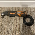 Rigid R2850 3.0 Amp Corded Jobmax Multi Tool W/ R8223404 Head. Fixed Price $40.59.