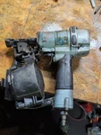 Hitachi NV45AB2 1-3/4 Inch Adjustable Drive Coil Roofing Nailer Tested. Fixed Price $125.00.