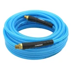 Husky 1/4 In. X 50 Ft. Poly Air Hose + And Female Plugs. Fixed Price $19.99.