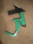 Grizzly Industrial Air-powered Flooring Nailer Stapler Tool Green. Fixed Price $150.00.