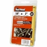 Itw Brands 35305 50PK 1/4X2 Hammer Anchor. Fixed Price $26.60.