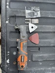 Rigid R2850 3.0 Amp Corded Jobmax Multi Tool With R8223404 Head. Fixed Price $40.00.