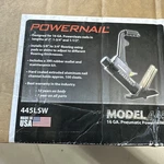 Powernail 445LSW Pneumatic 16 Gauge Flooring L-cleat Nailer (new). Fixed Price $280.00.