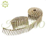 To 1-3/4" 0.12" Coil Roofing Nail Galvanized 3/8" 15 Degree Head Diameter. Fixed Price $65.93.