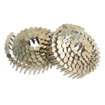 7200 1-1/4" 0.12" Coil Roofing Nail 3/8" Head Diameter 15 Degree Galvanized New. Fixed Price $42.75.