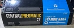 Central Pneumatic 2.5 Inch 21 Degree Framing Nails - Round Head 2000. Fixed Price $45.00.