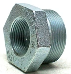 New Campbell Galvanized 2" - 1/4" Hex Head Pipe Fitting Mk. Fixed Price $12.99.