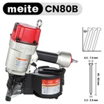 Meite CN80B Pneumatic Coil Nailer, 15-DEGREE Industrial Gun Safety Nose. Fixed Price $239.99.