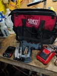 Senco Fusion F-15 Gauge Cordless Pneumatic Finish Nailer 1/4 1/2. Fixed Price $200.00.