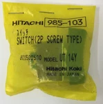 Hitachi 985-103 Switch (2P Screw Type) For WH10D, WH14, WH22, WH22SA,& WR16SA. Fixed Price $24.99.