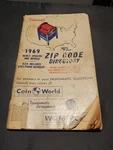 Vtg 1969 National Zip Code Directory Book 50K Coin World Numismatic Advertising. Fixed Price $19.99.