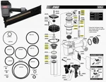 Ring Replacement Rebuild Kit For Senco Framing Nailer SN60 SN65 Black. Fixed Price $19.45.