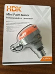 Hdx Pneumatic Mini Palm Nailer 80-100 Psi 1000 054 181. Fixed Price $28.00.