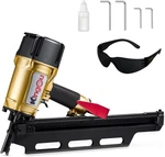 Kingou NR2183 Degree Aluminum Magazine, Pneumatic Framing Nail Gun, 2-INCH.... Fixed Price $249.95.
