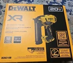 Dewalt DCN210B 20V Max Xr 18 Gauge Cordless Brad Nailer (bare Tool) New. Fixed Price $312.22.