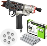 Meite SC7C-I2 15 Gauge 3/4" Crown Penumatic Hog Ring Gun With 2,000 Pcs Staples. Fixed Price $219.99.