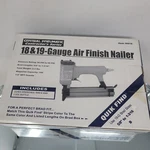 Central Pneumatic Air Finish Brad Nailer 18 Gauge Contractor's Series New Sealed. Fixed Price $24.97.