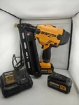 Bostitch BCF28WW Framing Nail Gun With Two Batteries, Charger And Bag. Fixed Price $299.95.