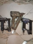 Lot 3 Pneumatic Brad Finish Nailers Air Tools Working Craftsman. Fixed Price $20.00.