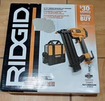 New! Ridgid Tools Brad Nailer 18 Gauge - R213BNASB. Fixed Price $79.00.
