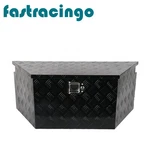 34"X14.5"X15" Pickup Truck Trunk Bed Aluminum Tool Box Storage+lock+key Black. Fixed Price $145.29.