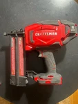 Craftsman V20 Brad Nailer, 18GA, Cordless, Bare Tool Only (CMCN618B). Fixed Price $59.99.