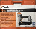 Paslode T250S-F16P Gauge Straight Finish Nail Gun Orange Black Silver. Fixed Price $98.00.
