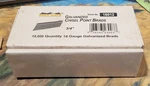 Rock River 18 Gauge Galvanized Chisel Point Brads 3/4 Inch 50,000 Ct. Fixed Price $50.00.