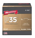Arrow Fastener 356 P35 Gray 25 Ga. Heavy Duty Type Staples 3/8 In.. Fixed Price $19.35.
