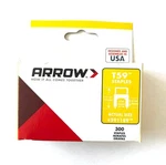 Arrow T59 5/16" (8MM) Insulated Staples #591189 For Wire & Cable, New. Fixed Price $9.50.