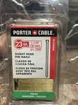 Porter Cable PPH23125 1-1/4" Slight Head Pin Nails 23GA (2000 Per Pack). Fixed Price $18.00.