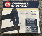 Campbell Hausfeld Pneumatic 1-1/4" 2-IN-1 Stamper 18 Gauge Brad Nailer. Fixed Price $29.00.