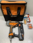 Ridgid Pneumatic 16-GAUGE 2-1/2 In. Straight Finish Nailer W/clean Drive. Fixed Price $139.98.