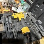 Dewalt DWFP71917 Finish Nail Gun Yellow Black With Case. Fixed Price $70.00.