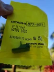 Hitachi 877-821 Guide Lock Replaces 326774 For (a) NV45AB2(S). Fixed Price $10.40.