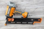 Ridgid R350RHF Pneumatic Angled 1/2" Round-head Framing Nailer Gun. Fixed Price $139.99.