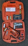 Paslode # IM250A Angled Finish Nailer 900600 Untested. Fixed Price $49.95.