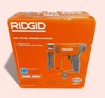 Ridgid Narrow Crown Stapler 3/8 18V Brushless Cordless Tool Only R09897B. Fixed Price $119.00.