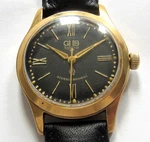 Vintage Gub Glash Tte Watch Cal. 60.1 Central Seconds Gold Plated Case D=33.4MM. Fixed Price $289.99.