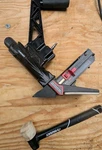 Husky Pneumatic Flooring Nailer And Stapler 3-IN-1 2 In. With Hammer. Fixed Price $99.00.