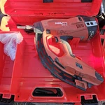 Hilti Gas-actuated Fastener Nailer Tool W/ Case & Pin Punch Set GX3-ME. Fixed Price $300.00.