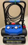 Kobalt 4.3GAL 125 Psi Quiet Tech Air Compressor W/ Numax Pin Nailer. Fixed Price $110.00.