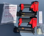 Husky Pneumatic Micro Pin Nailer & 1/4" Brad - Up. Fixed Price $39.99.