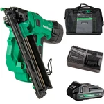 Metabo Hpt 18V Multivolt Brushless 15-GAUGE Angled Finish Nailer 2 Ah Kit. Fixed Price $419.00.