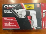 Chief CH18AS Professional Pistol Grip Air Shears, 5,000 Strokes/min. Fixed Price $30.67.